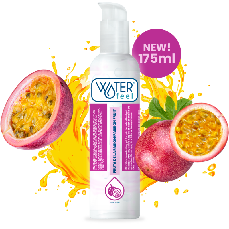 WATERFEEL PASSION FRUIT LUBRIFIANT PE BAZA DE APA 175ML