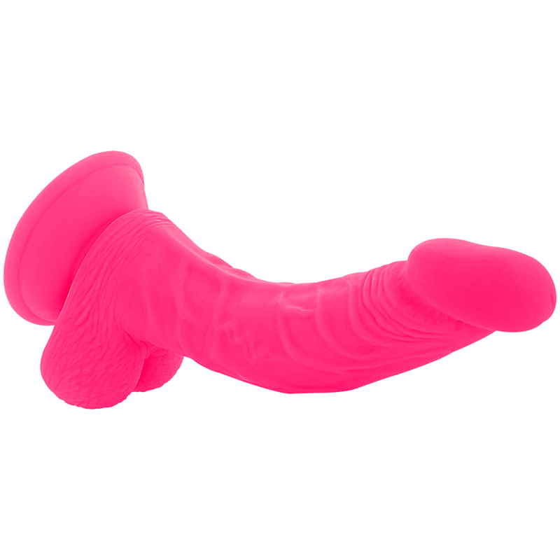 DIVERSIA - FLEXIBLE VIBRATING DILDO 21.5 CM - PINK