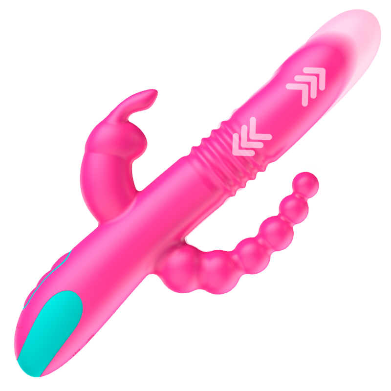 DONALD STIMULARE TRIPLA: ANAL, PUNCTUL G & CLITORIS COMPATIBIL WATCHME WIRELESS