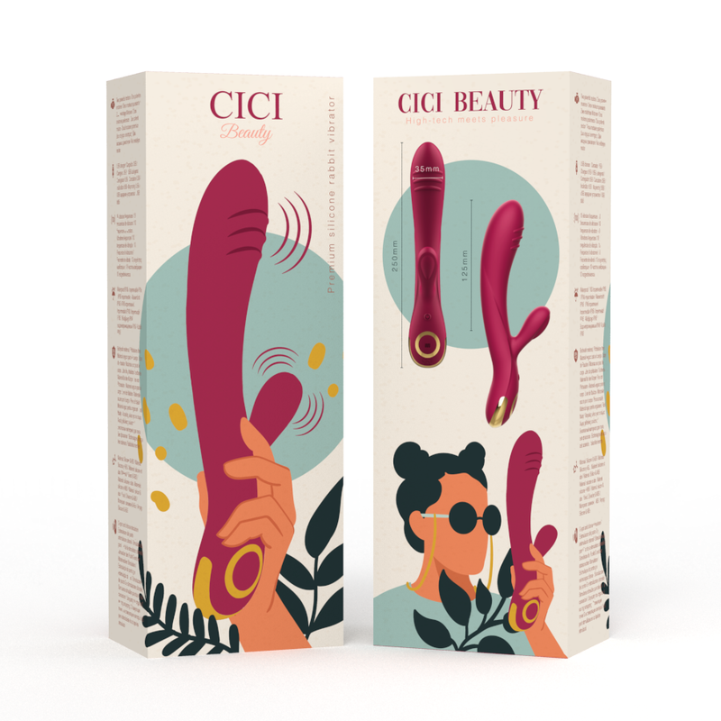 CICI BEAUTY™- PREMIUM SILICONE RABBIT VIBRATOR