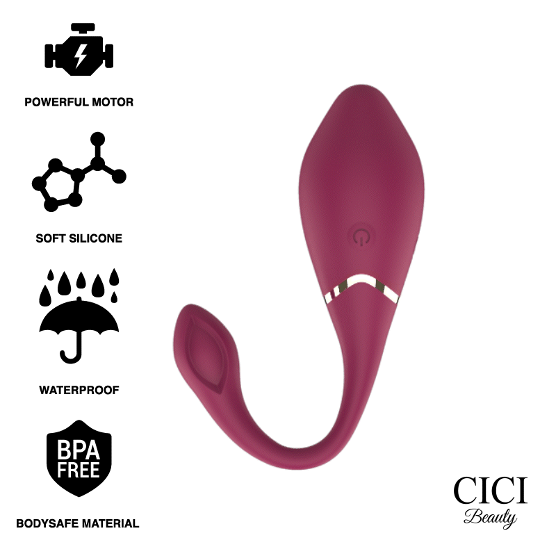 CICI BEAUTY™- PREMIUM SILICONE EGG VIBRATOR REMOTE CONTROL