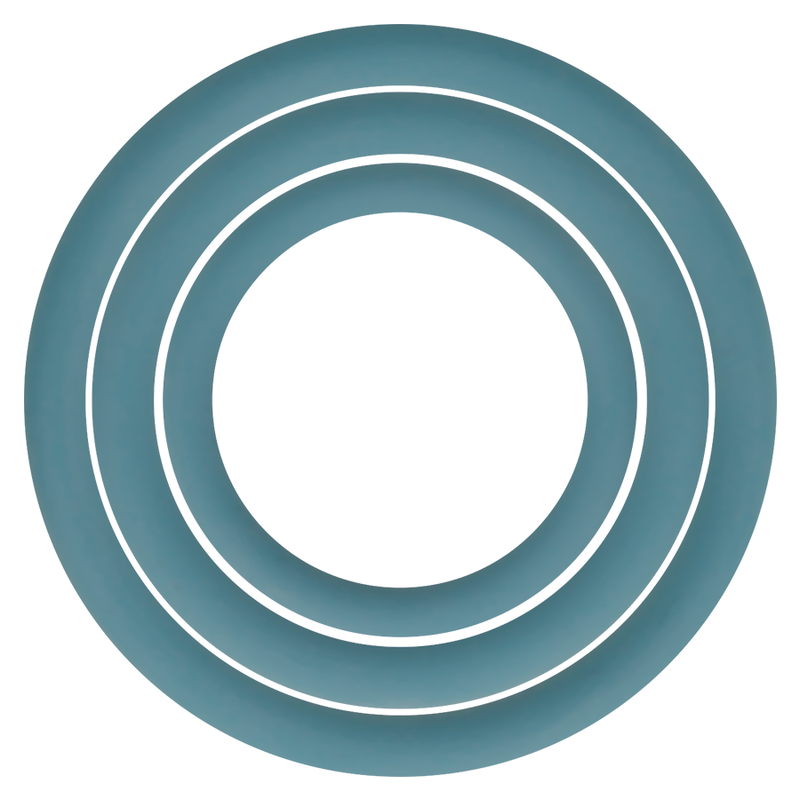 OHMAMA SET 3 INELE PENTRU PENIS SI TESTICULE - ALBASTRU