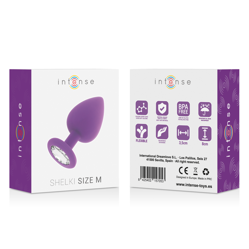 INTENSE SHELKI M PLUG ANAL PURPLE