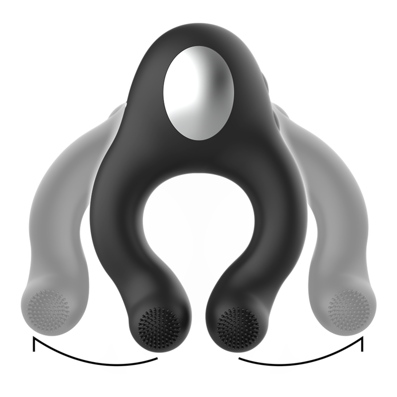 BLACK&SILVER - INEL VIBRATOR SILICON 3 MOTORASE REINCARCABIL