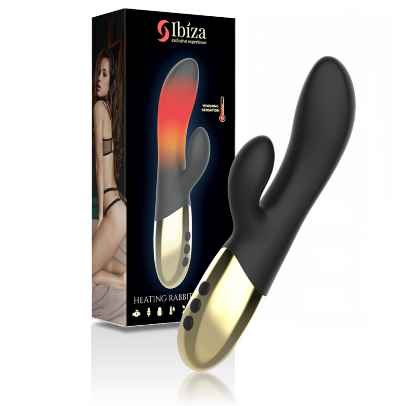 IBIZA - VIBRATOR IEPURE CU INCALZIRE
