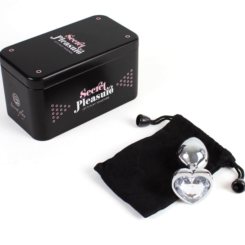 SECRET PLAY -DOP ANAL METAL INIMA CRISTAL 7 CM