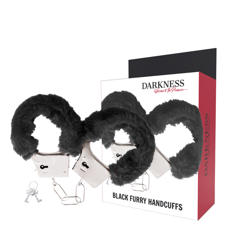 DARKNESS - CATUSE METALICE CAPTUSITE CU MATERIAL NEGRU