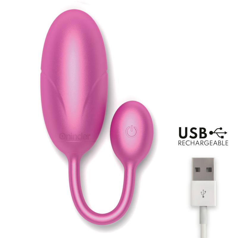 ONINDER - TOKYO OU VIBRATOR ROZ 7.5 X 3.2 CM