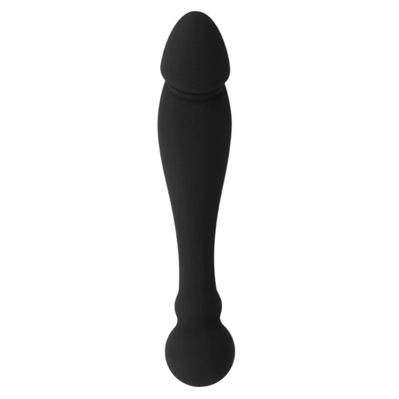 BLACK&SILVER - KARL DILDO STIMULATOR PUNCTUL G 18 cm