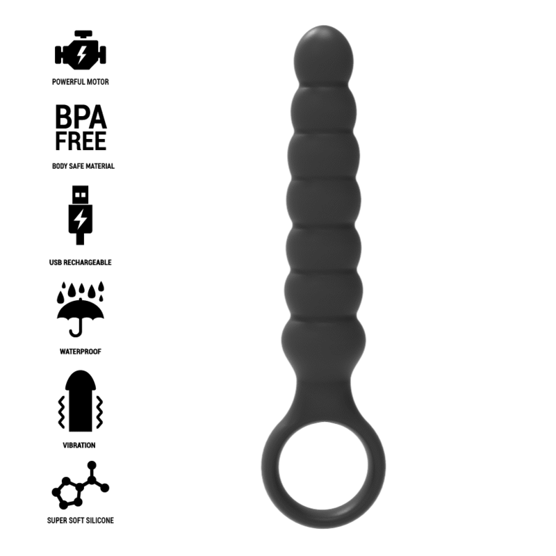 BLACK&SILVER - BOB DILATATOR ANAL SILICON
