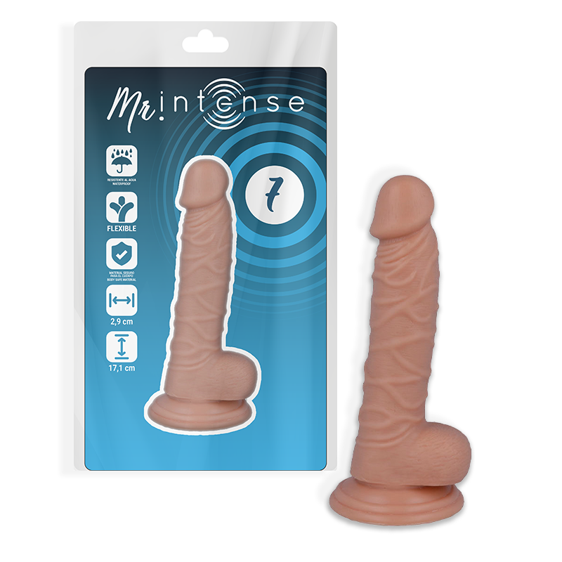 MR INTENSE™ - 7 REALISTIC COCK 17.1cm x 2.9CM