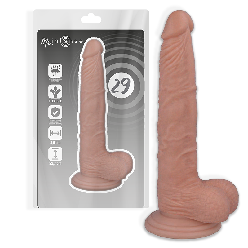 MR INTENSE - 29 DILDO REALIST 22.7 -O- 3.5CM