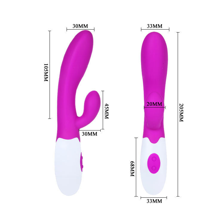 PRETTY LOVE - VIBRATOR ALVIS CU STIMULATOR CLITORIS