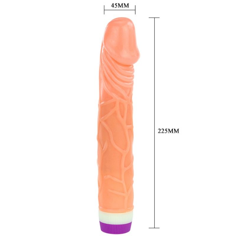 BAILE WAVES OF PLEASURE VIBRATOR REALISTIC 22.5 CM