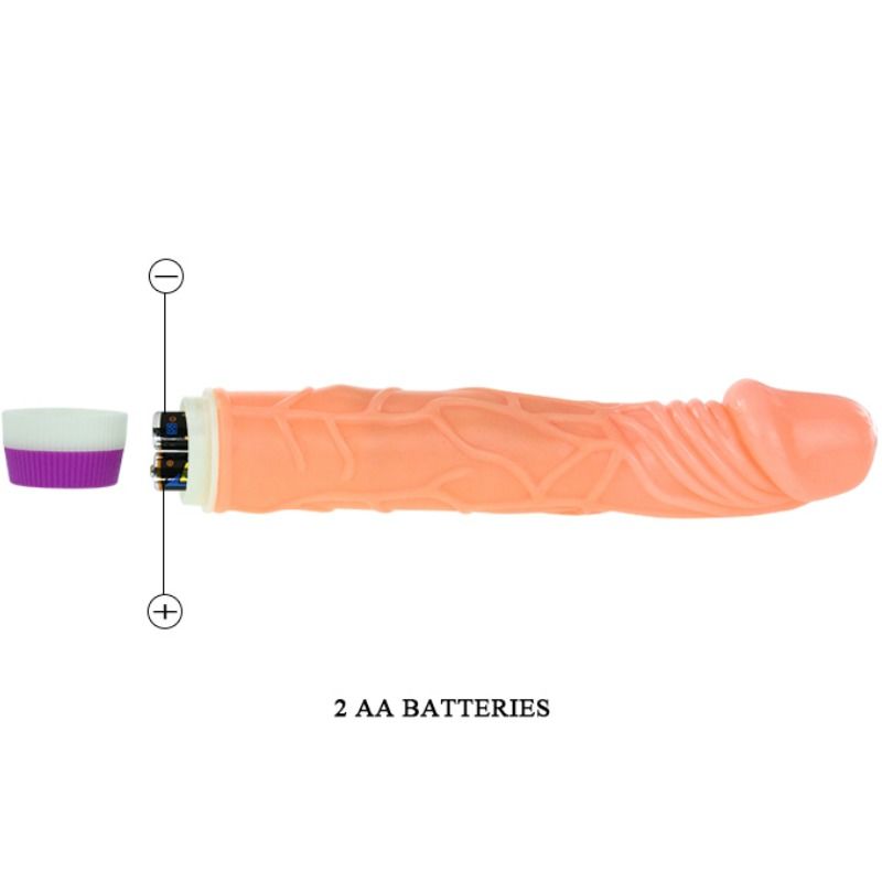 BAILE WAVES OF PLEASURE VIBRATOR REALISTIC 22.5 CM