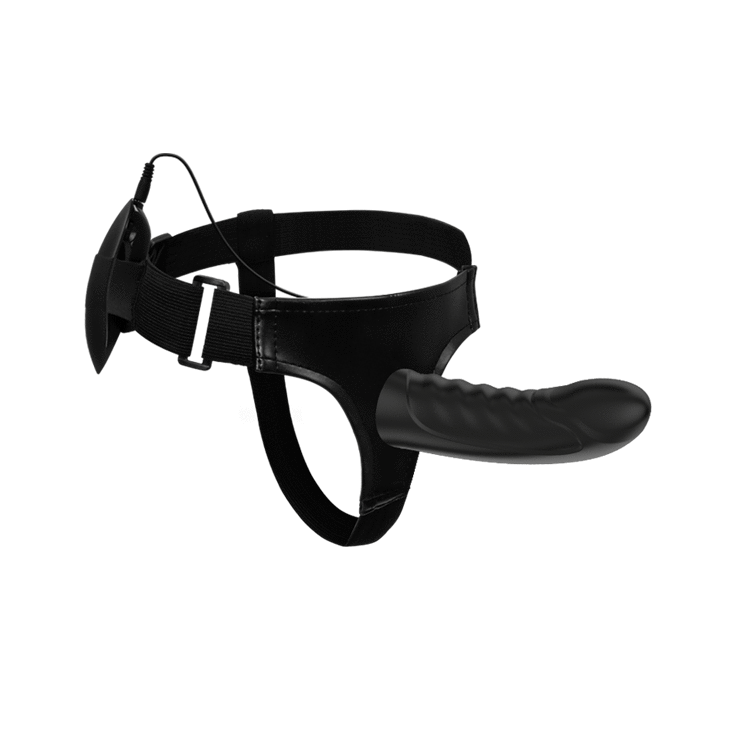 PRETTY LOVE MARVIN VIBRATING STRAP ON AND HOLLOW DILDO