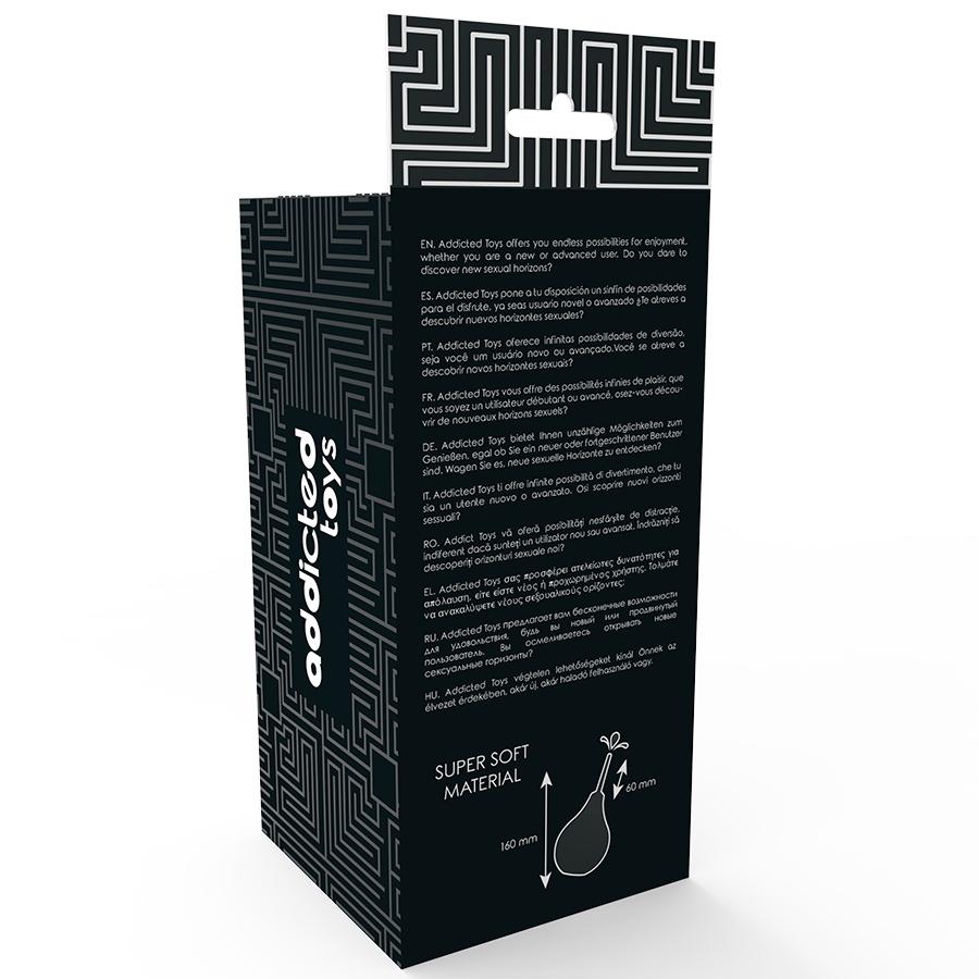 IRIGATOR ANAL DOUCHE BLACK