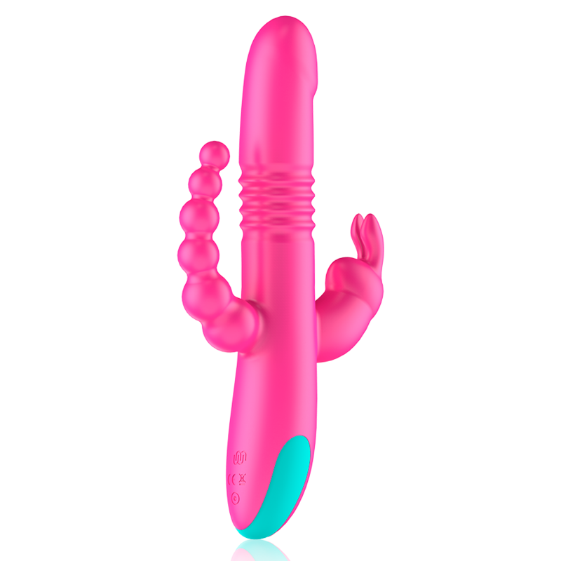 DONALD STIMULARE TRIPLA: ANAL, PUNCTUL G & CLITORIS COMPATIBIL WATCHME WIRELESS