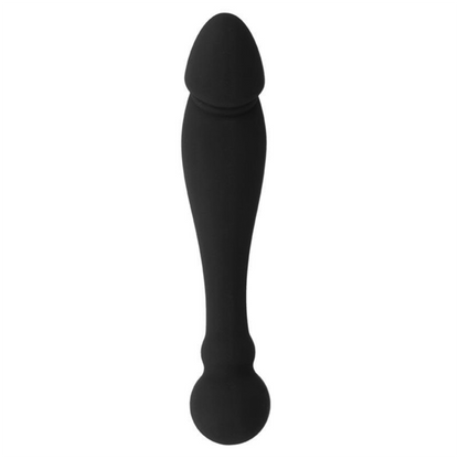 BLACK&amp;SILVER - KARL DILDO STIMULATOR PUNCTUL G 18 cm