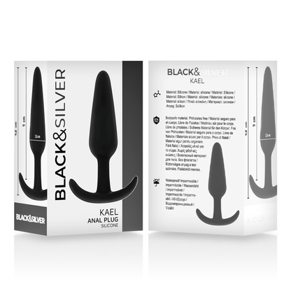 BLACK&amp;SILVER - KAEL DOP ANAL SILICON MARIMEA M