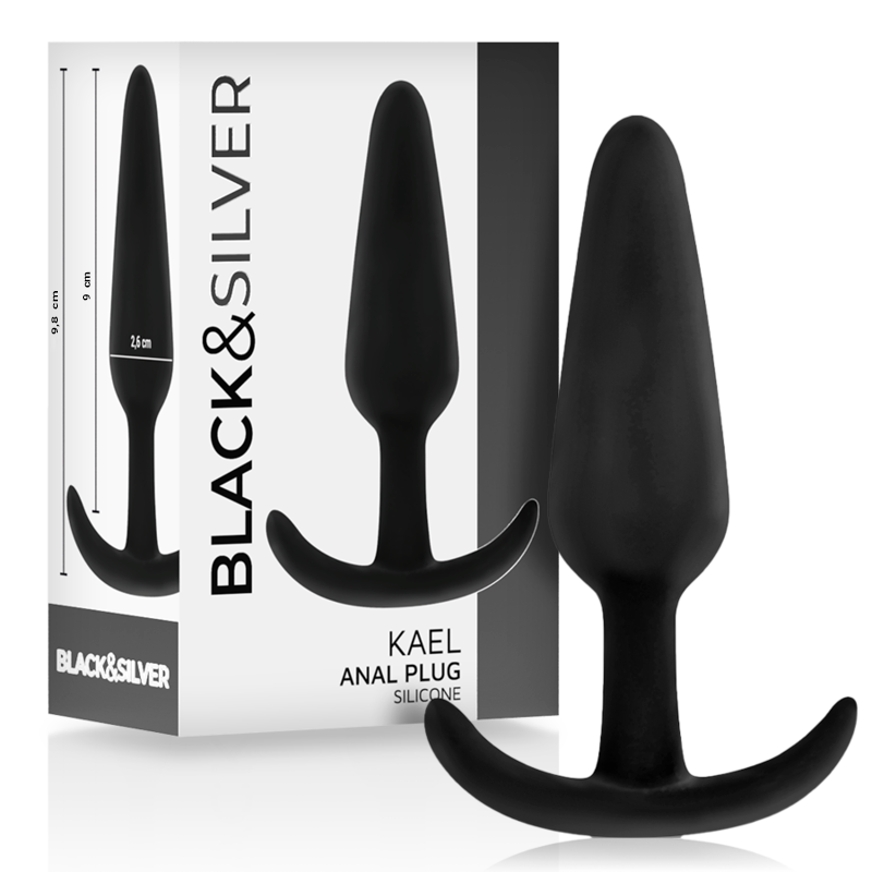BLACK&SILVER - KAEL DOP ANAL SILICON MARIMEA M