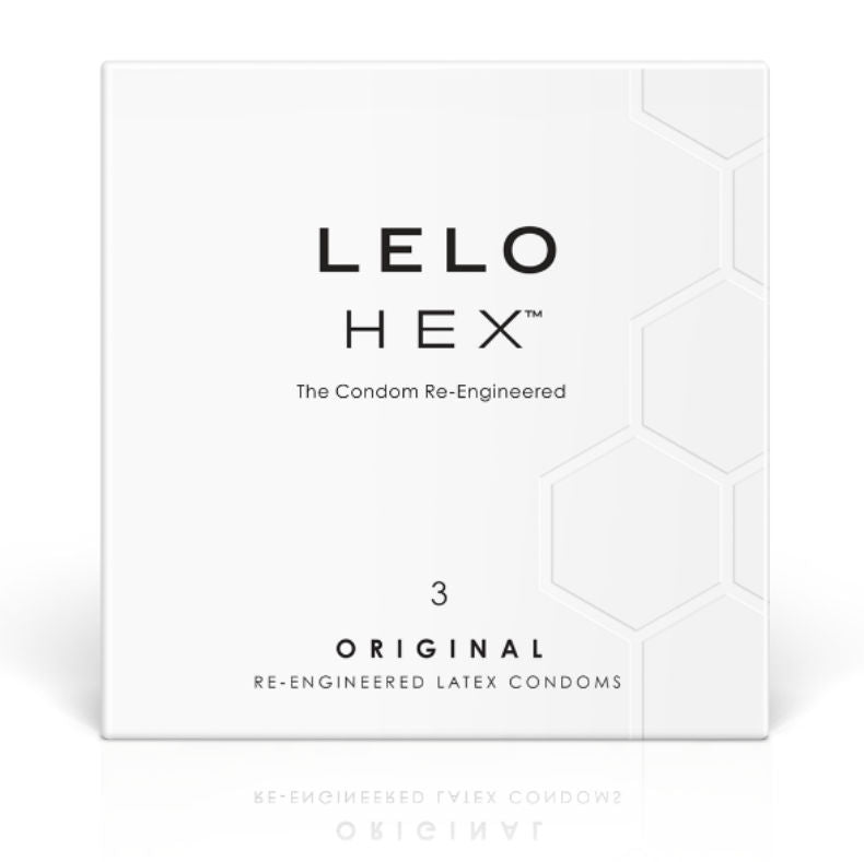 LELO HEX PREZERVATIVE ORIGINAL 3 BUCATI