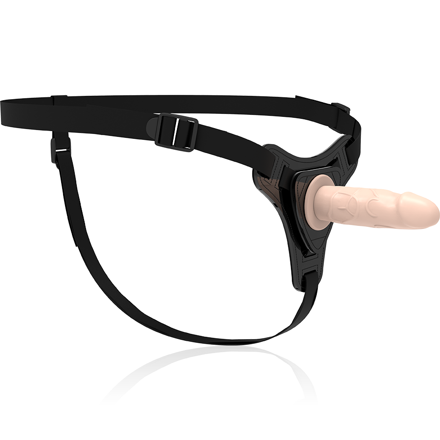 FETISH SUBMISSIVE HARNESS™ - STRAP-ON REALIST 12.5 CM