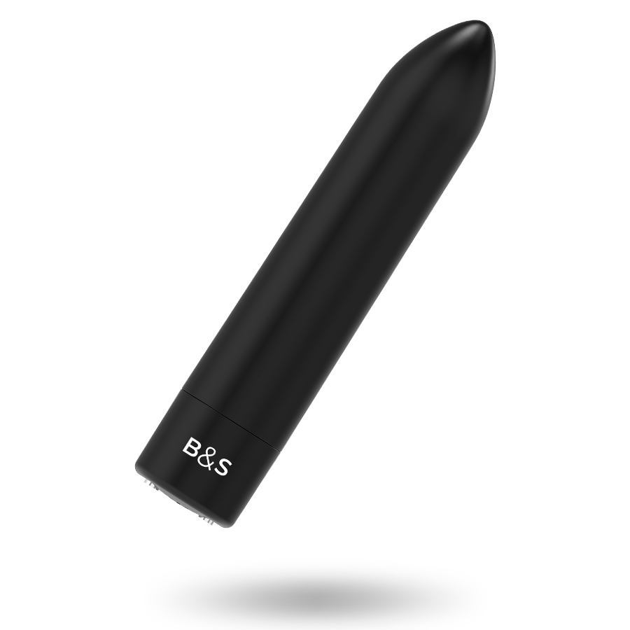 BLACK&SILVER™- KERNEX 2 BLACK VIBRATING MAGNETIC BULLET